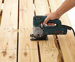HG Blog showing you how to cut a wooden board