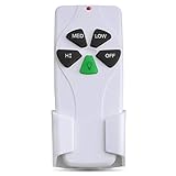 FAN-53T Ceiling Fan Remote Control Replacement for Hampton Bay Hunter, Replace 2AAZPFAN53T FAN-53T L3HFAN11T FAN-11T L3HFAN35T1 FAN-35T KUJCE9103 CHQ8BT7030T CHQ7030T UC7030T
