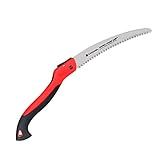 Corona Tools 10-Inch RazorTOOTH Folding Saw | Pruning Saw Designed for Single-Hand Use | Curved Blade Hand Saw | Cuts Branches Up to 6' in Diameter | RS 7265D