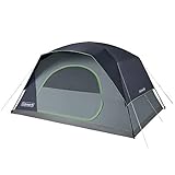 Coleman Skydome Camping Tent | 4 Person, Blue