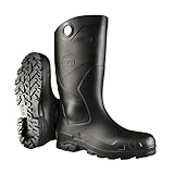 Dunlop Protective Footwear, Chesapeake plain toe Black Amazon, 100% Waterproof PVC, Lightweight and Durable, 8677577.11, Size 11 US