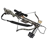 SA Sports Empire Fever Pro Recurve Crossbow Package, Kryptek Camo, 175 Pound Draw | 235 Feet per Second