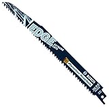 BOSCH RDN9V 5 pc. 9 In. 5/8 TPI Edge Reciprocating Saw Blades for Wood/Nail Demolition
