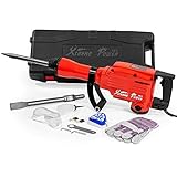 XtremepowerUS 2200Watt Heavy Duty Electric Demolition Jack hammer Concrete Breaker W/Case, Gloves