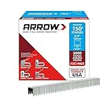 Arrow Fastener 506IP Heavy Duty T50 Staples for Upholstery, Construction, Furniture, Crafts, 3/8-Inch Leg Length, 3/8-Inch Crown Size, 5000-Pack