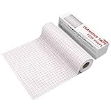 YRYM HT Clear Vinyl Transfer Paper Tape Roll-12 x 50 FT w/Alignment Grid Application Tape for Silhouette Cameo, Cricut Adhesive Vinyl for Decals,Signs, Windows, Stickers