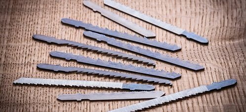 12 Pack 5/" Plain Scroll Saw Blades Industrial Wood Plastic Metal Cutting Tools