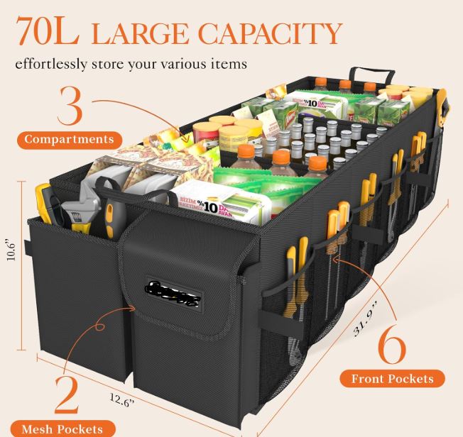 Car Seat Organizers & Car Back Seat Organizer
